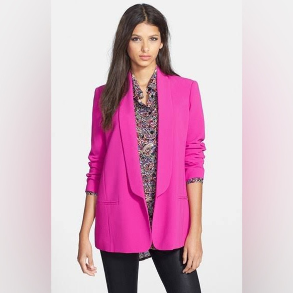 Mural Women's Pink Blazer - Picture 6 of 15